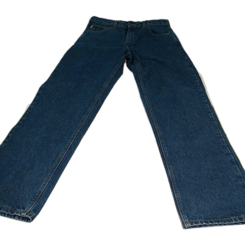 Carhartt Jeans Mens 36×34 Blue Denim Relaxed Fit Workwear Pants